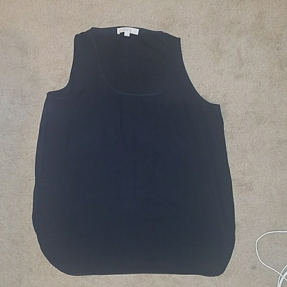 Black loft blouse